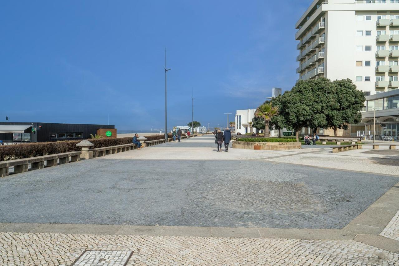 Host Wise - Spacious Fresh Flat W Terrace - Near Sea Espinho  Luaran gambar