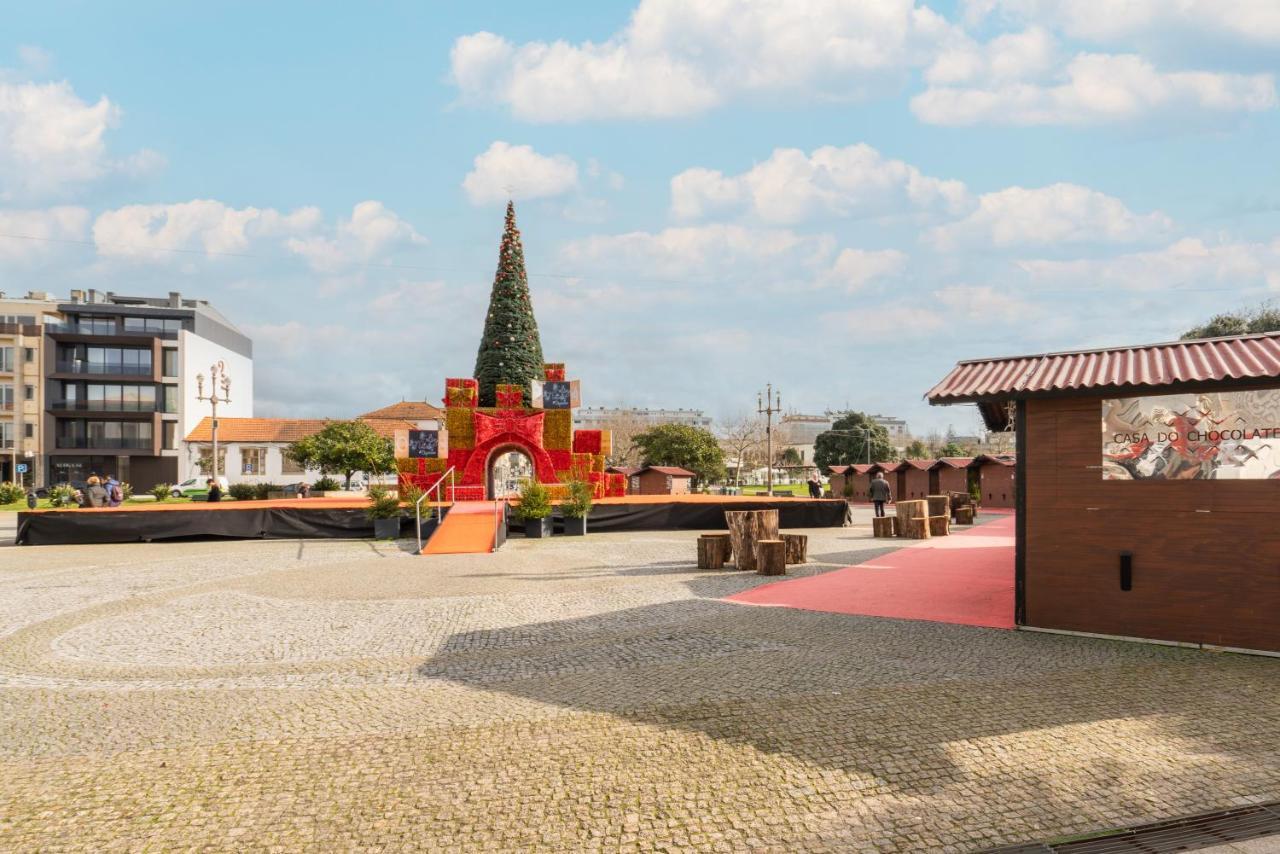 Host Wise - Spacious Fresh Flat W Terrace - Near Sea Espinho  Luaran gambar