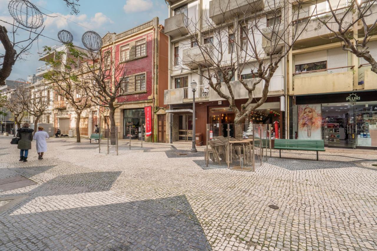 Host Wise - Spacious Fresh Flat W Terrace - Near Sea Espinho  Luaran gambar