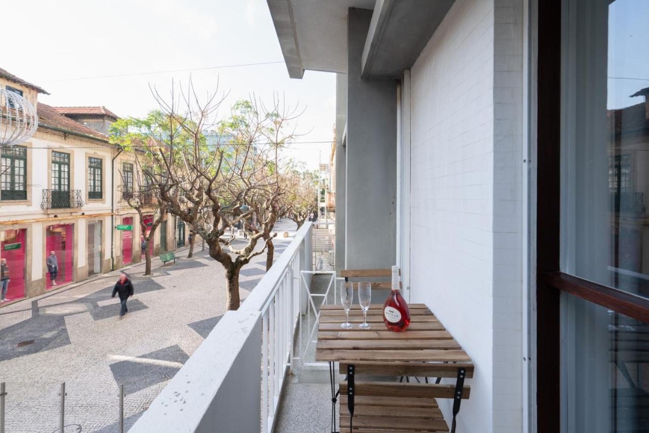 Host Wise - Spacious Fresh Flat W Terrace - Near Sea Espinho  Luaran gambar